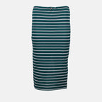 Röcke Jupe rayé Prada Grün Femme