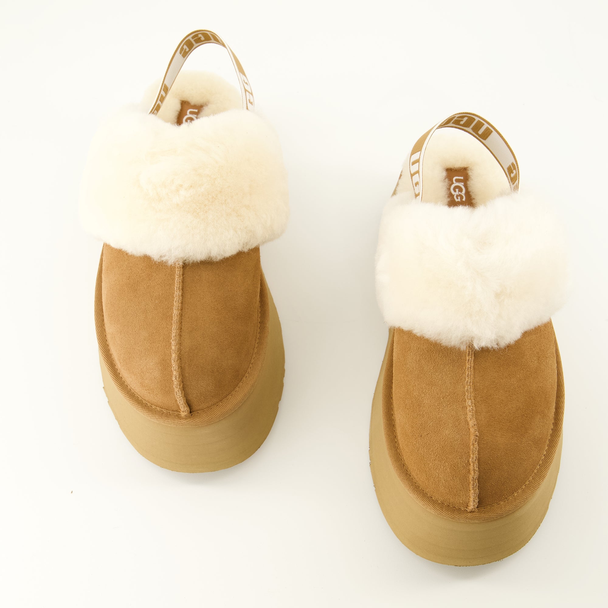 Chaussures ouvertes Funkette Brown Slippers Ugg Marron Femme