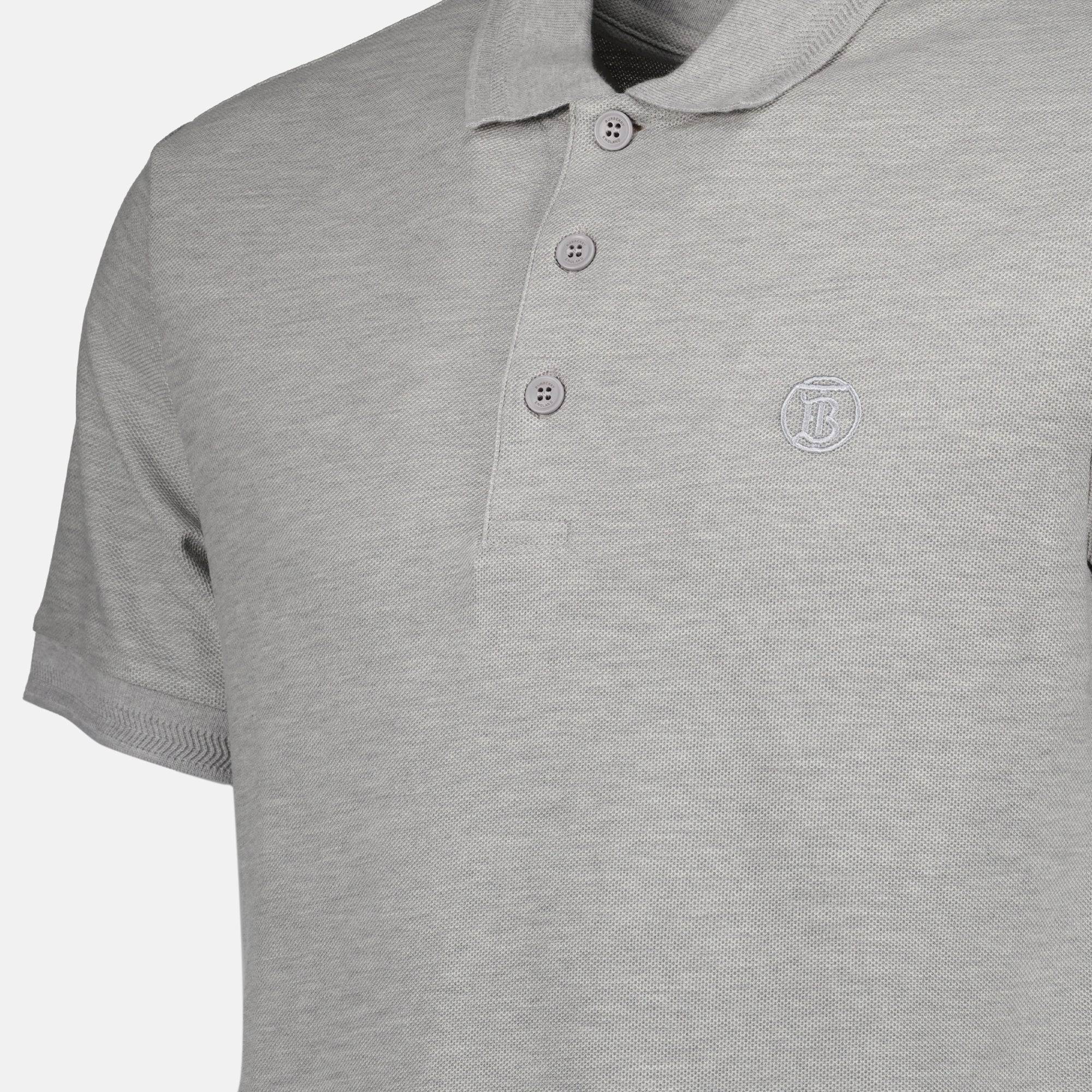 Polo shirts Eddie Polo Burberry Gray Homme