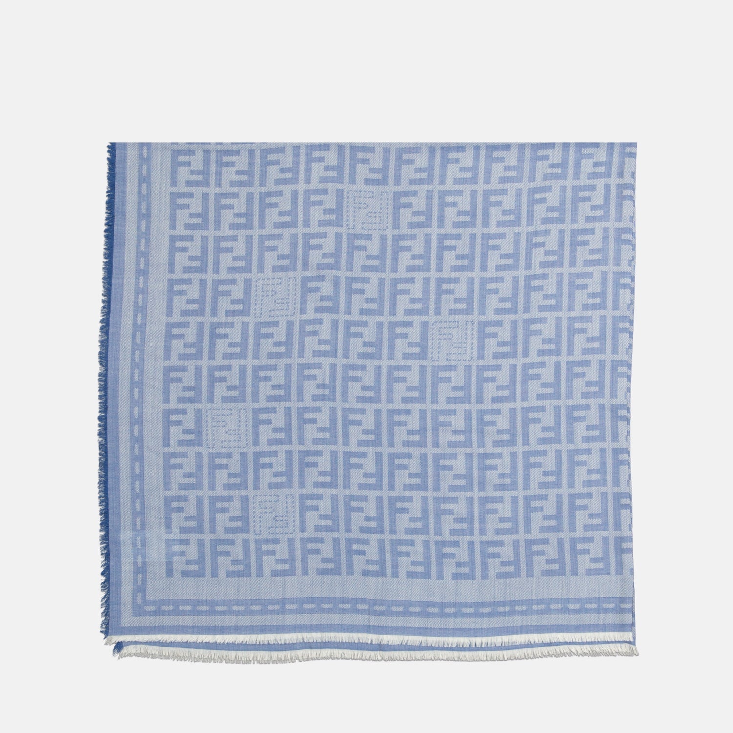 Sciarpe e guanti FF Sciarpa Fendi Blu Femme