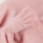 Imagem do artigo Cache col a luvas da marca Moschino para Mulher - Temporada Outono-Inverno 2025 - Vista Detalhada_3