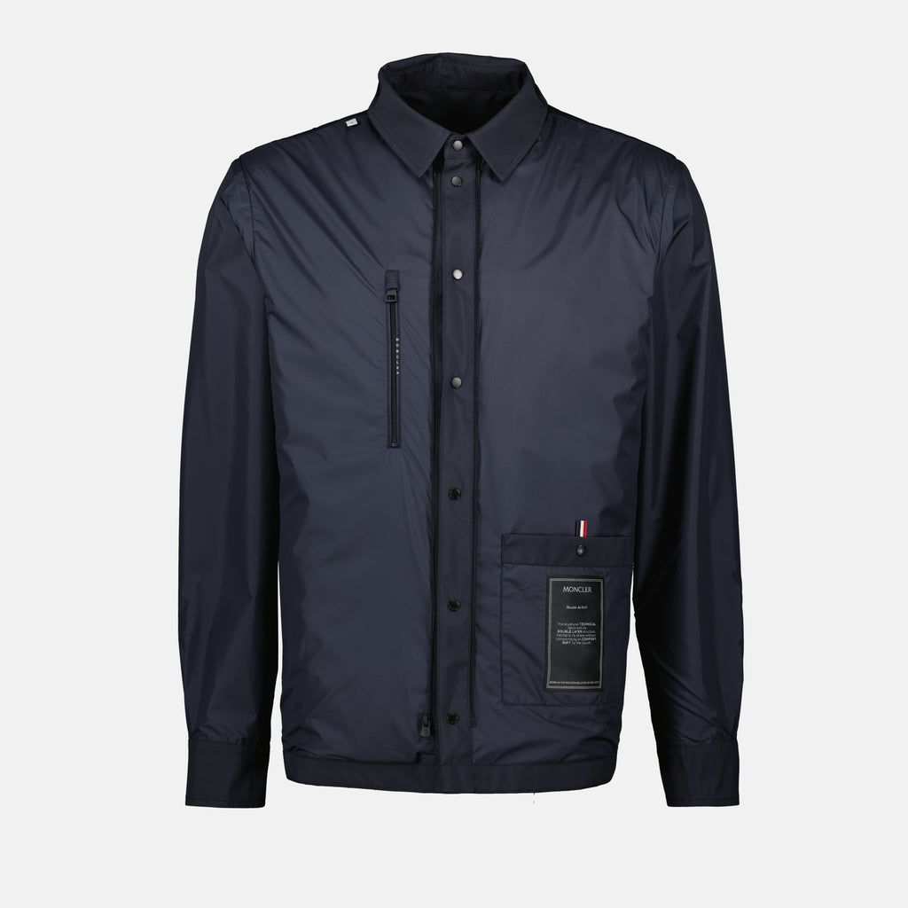 Jaquetas Corta-vento Multi-camadas Charve Moncler Azul escuro Homme