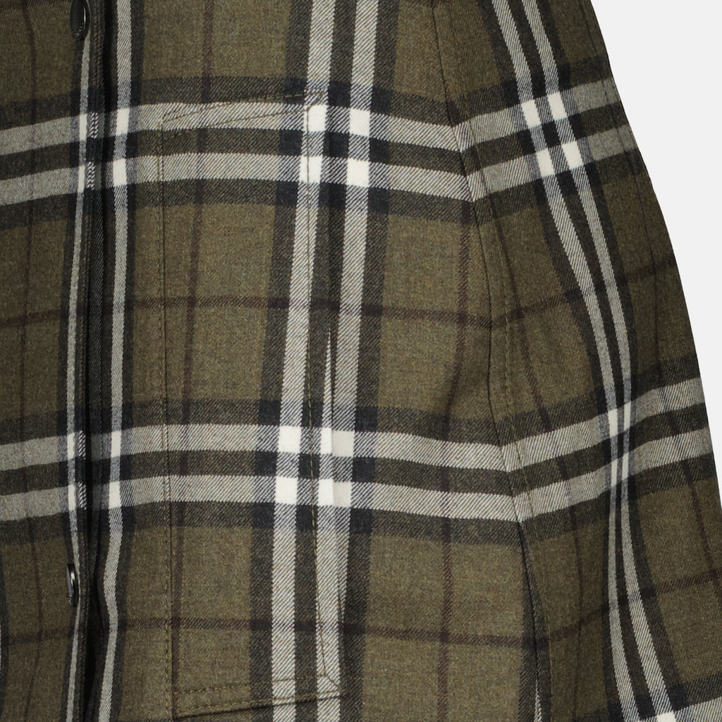 Bild des Burberry Damen Minirock mit Karomuster - Herbst-Winter 2025 - Detaillierte Ansicht 3