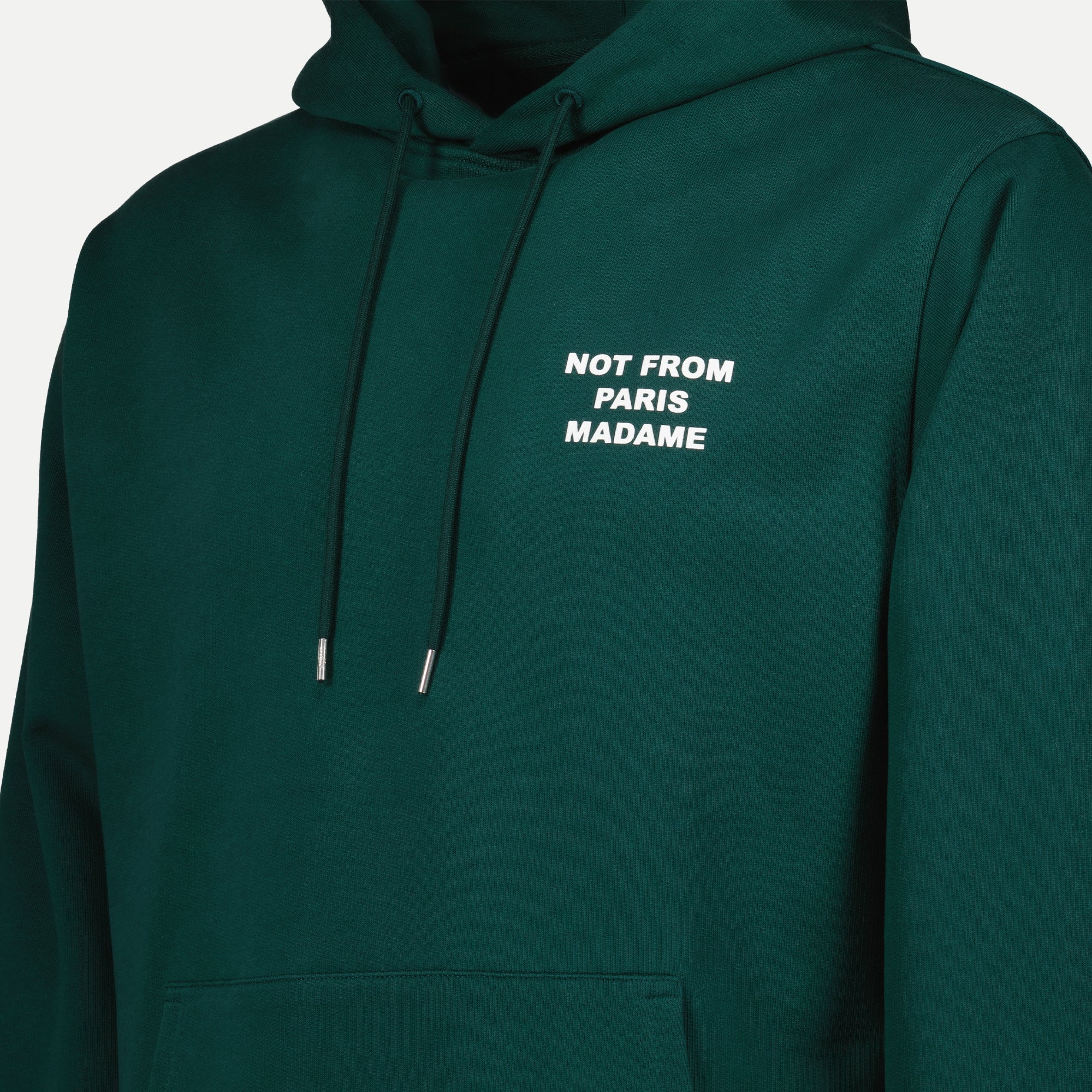 Sweatshirts Sweat à capuche Slogan vert Drole De Monsieur Vert Homme