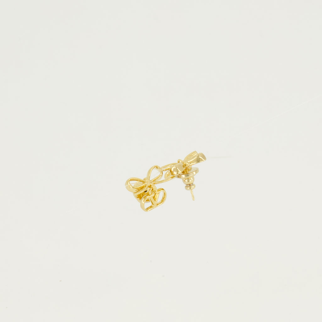 Bijoux VLogo ゴールドイヤリング Valentino Garavani Doré Femme