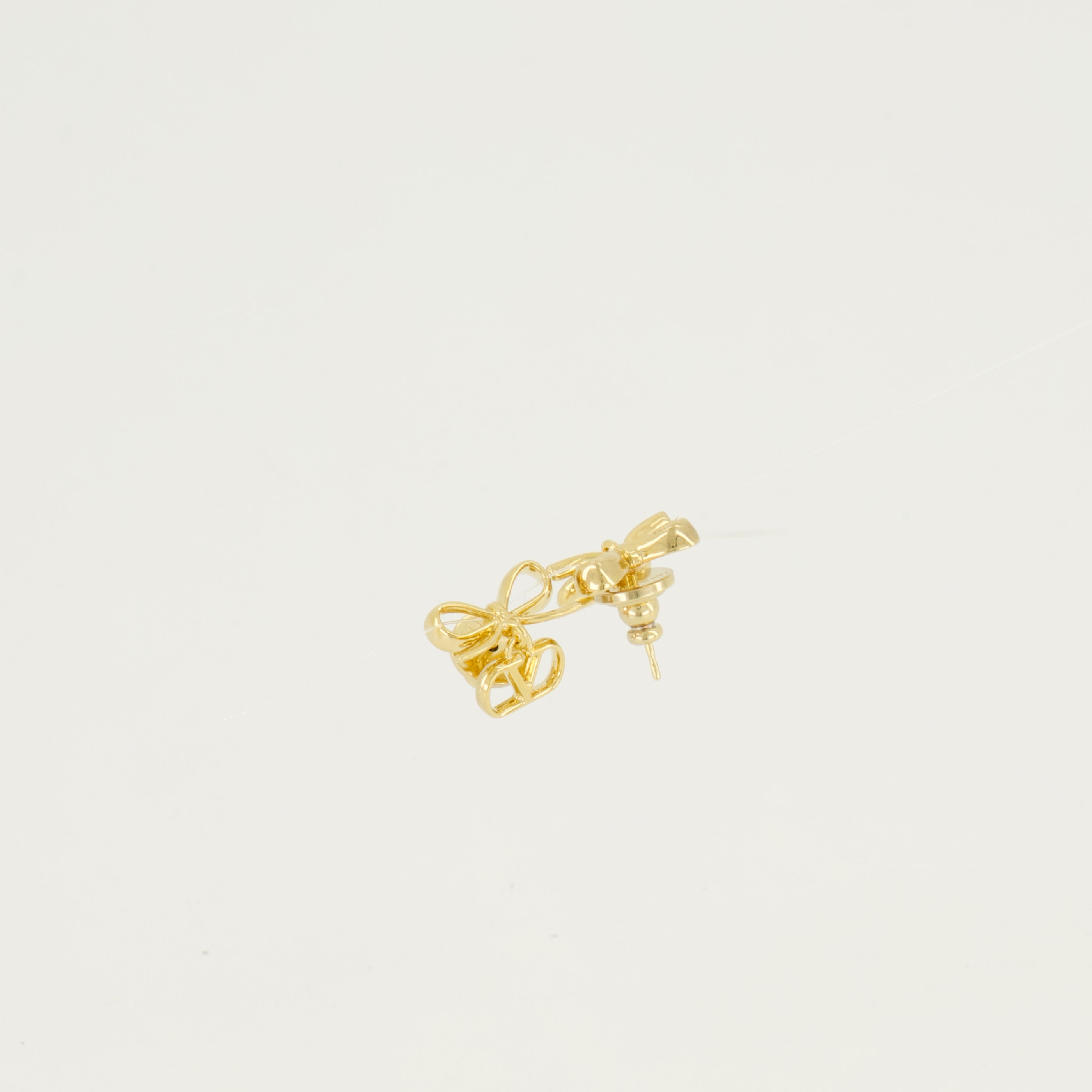 Bijoux VLogo ゴールドイヤリング Valentino Garavani Doré Femme