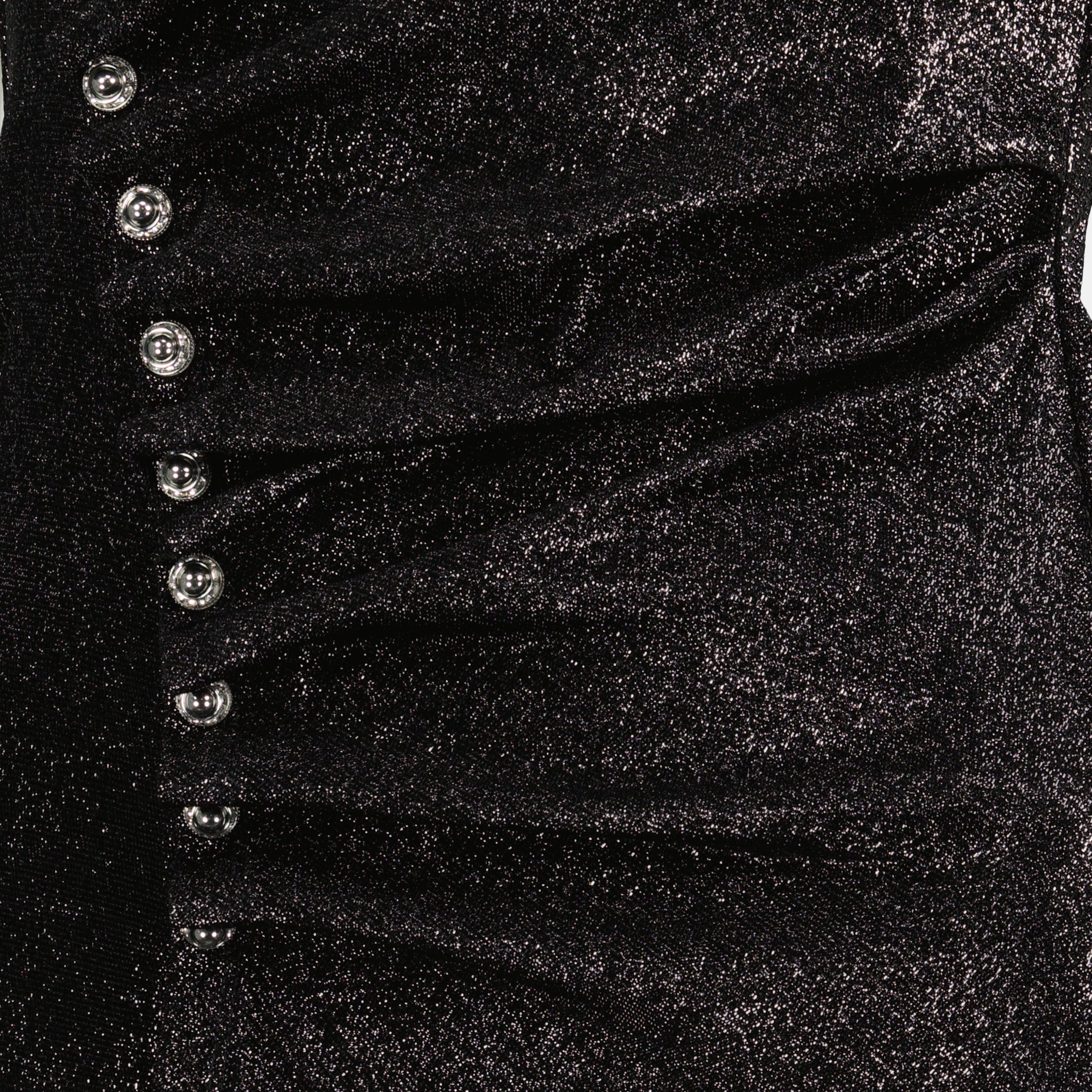 Image de l'article Top drapé en jersey brillant de la marque Rabanne pour Femme - Saison Printemps-Été 2026 - Vue détaillée_1