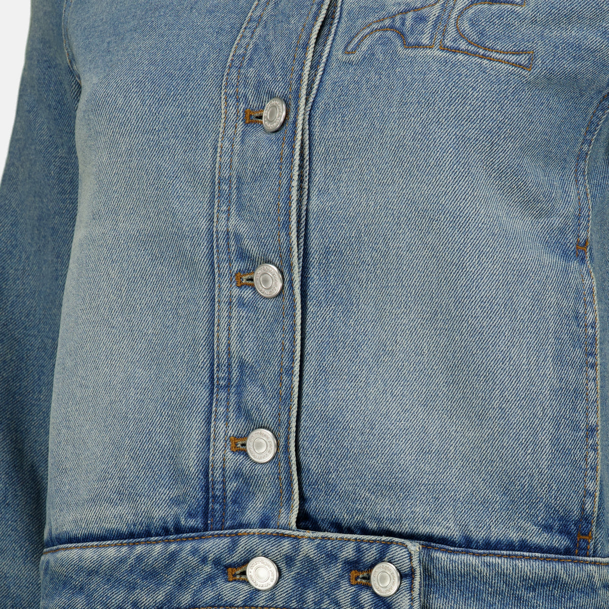 Vestes Veste Réedition en denim Courrèges Bleu Femme
