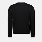 Sweatshirts Sweat en coton à logo Moncler Noir Homme