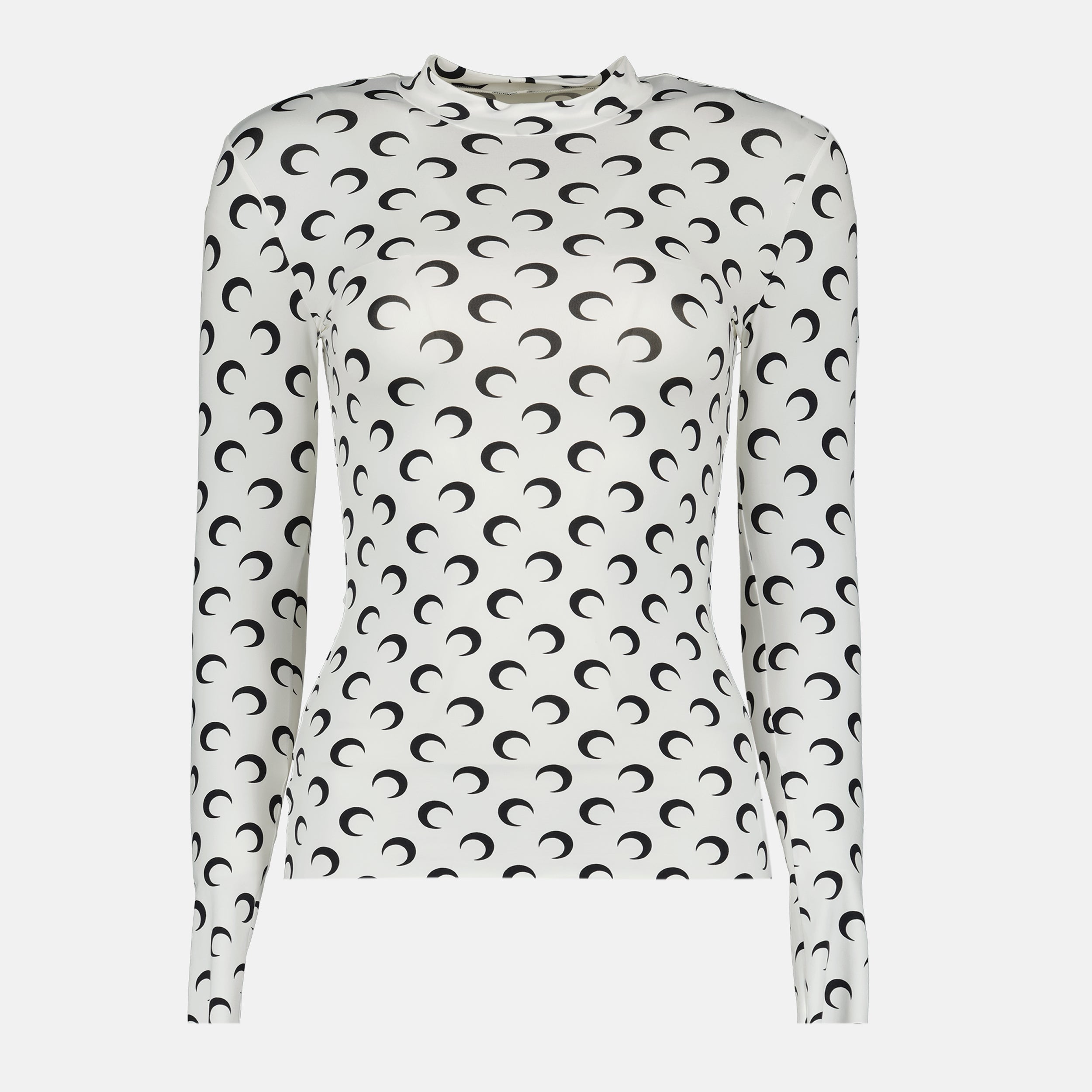 Image de l'article Top Jersey Moon de la marque Marine Serre pour Femme - Saison Automne-Hiver 2025 - Vue de Face