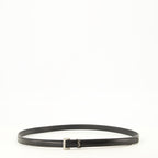 Ceintures Cintura Slim Cassandre Nera Saint Laurent Noir Femme