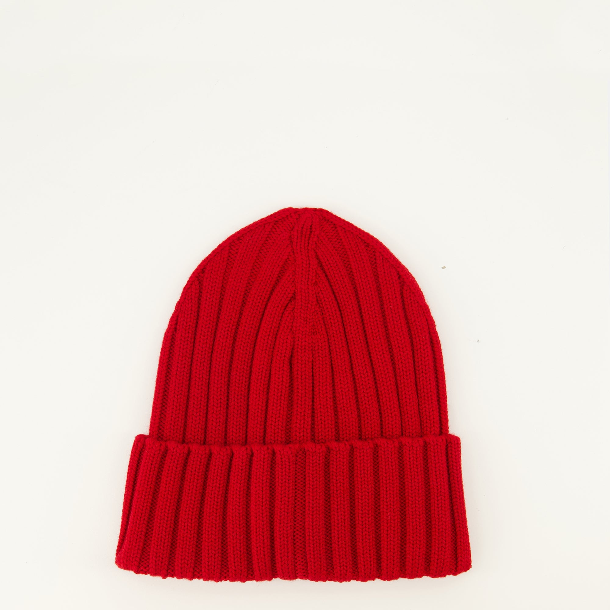 Chapeaux, casquettes et bonnets Gorro de Lana Rojo con Logo Moncler Rouge Femme