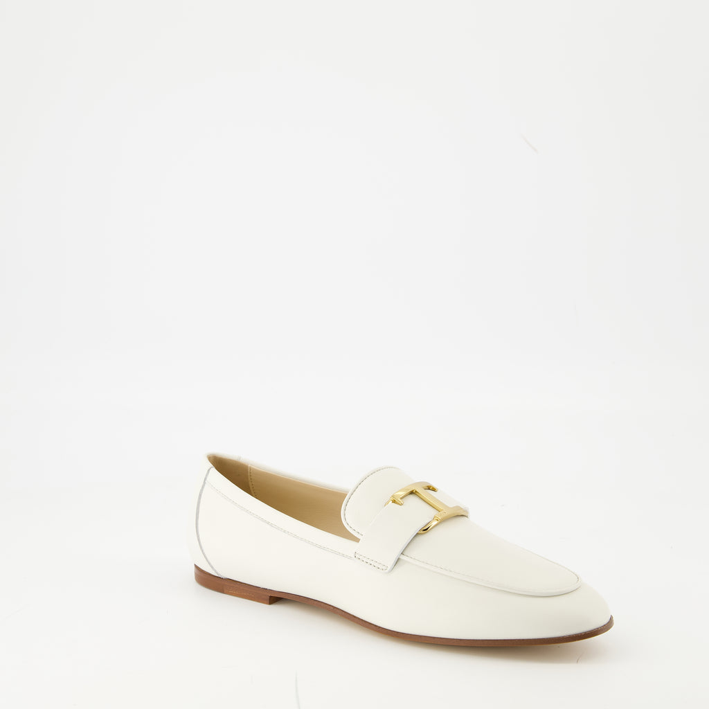 Image de l'article Mocassins T Timeless de la marque Tod's pour Femme - Saison Automne-Hiver 2025 - Vue trois quarts avant droite