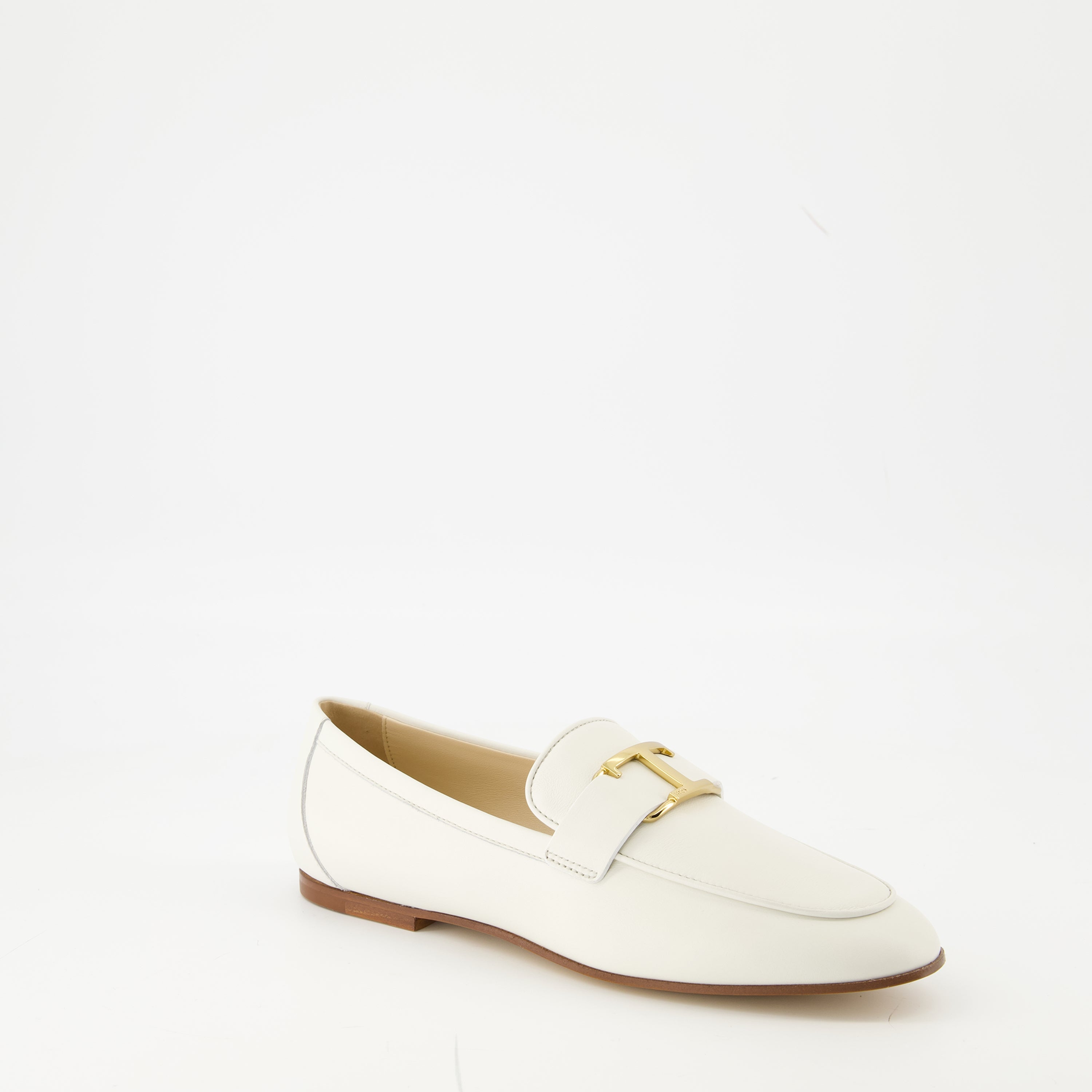 Image de l'article Mocassins T Timeless de la marque Tod's pour Femme - Saison Automne-Hiver 2025 - Vue trois quarts avant droite