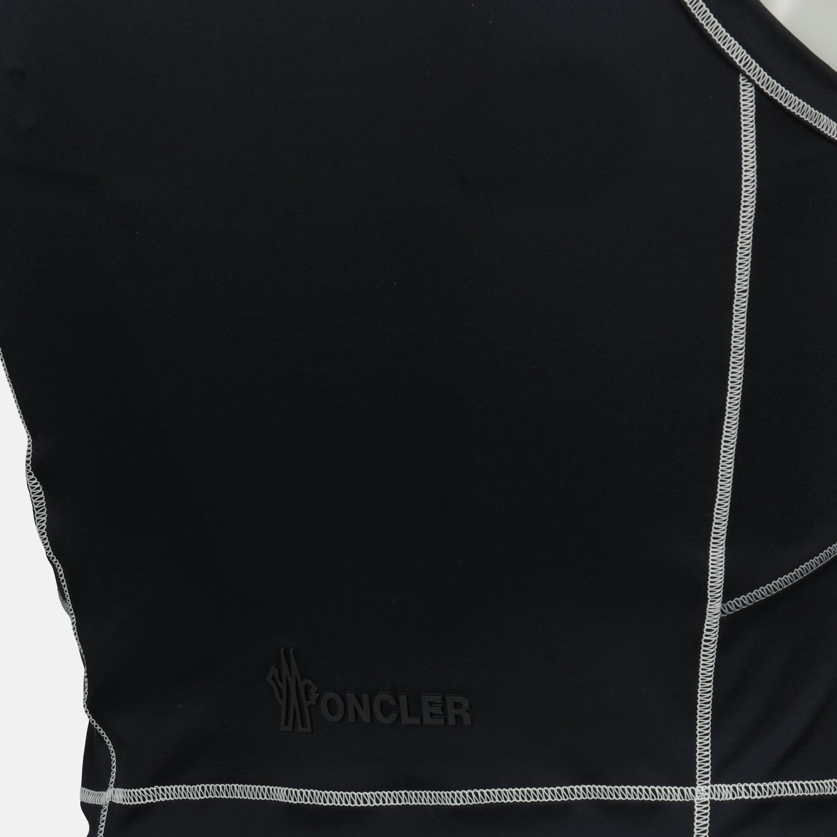 Tops Brassière à logo Moncler Grenoble Noir Femme