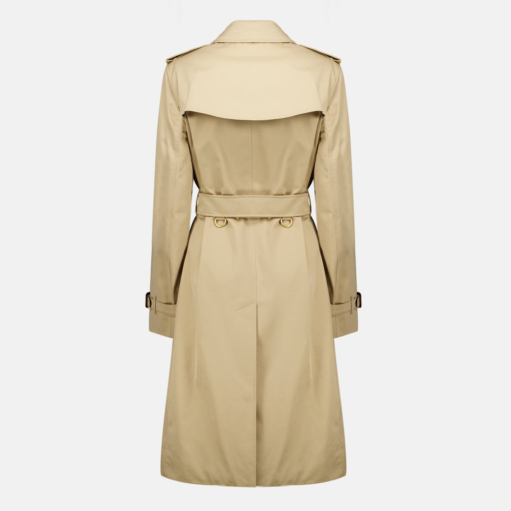 Manteaux 베이지 롱 헤리티지 트렌치 Burberry Beige Femme