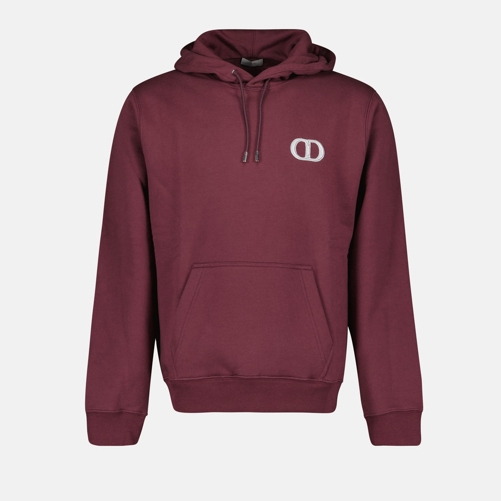 Sweatshirts CD Hoodie Dior Bordeaux Unisex