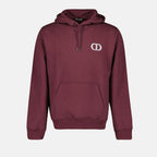 Sweatshirts CD Hoodie Dior Bordeaux Unisex