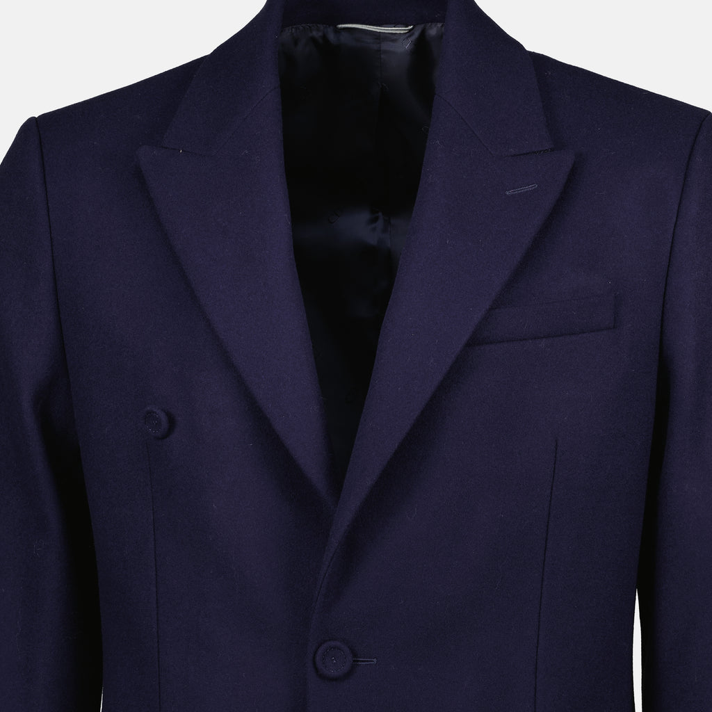 Imagen del artículo Abrigo largo azul marino de la marca Dior para Hombre - Temporada Primavera-Verano 2026 - Vista Detallada_1