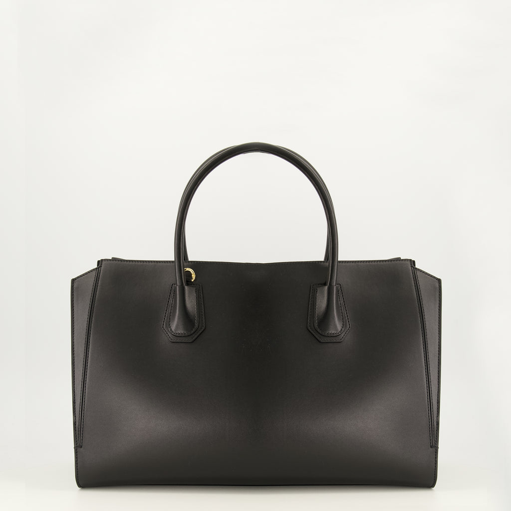 Sacs cabas Antigona Catchall Medium Schwarze Lederhandtasche Givenchy Noir Femme