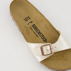 Chaussures ouvertes Madrid Sandalen Birkenstock Beige Femme