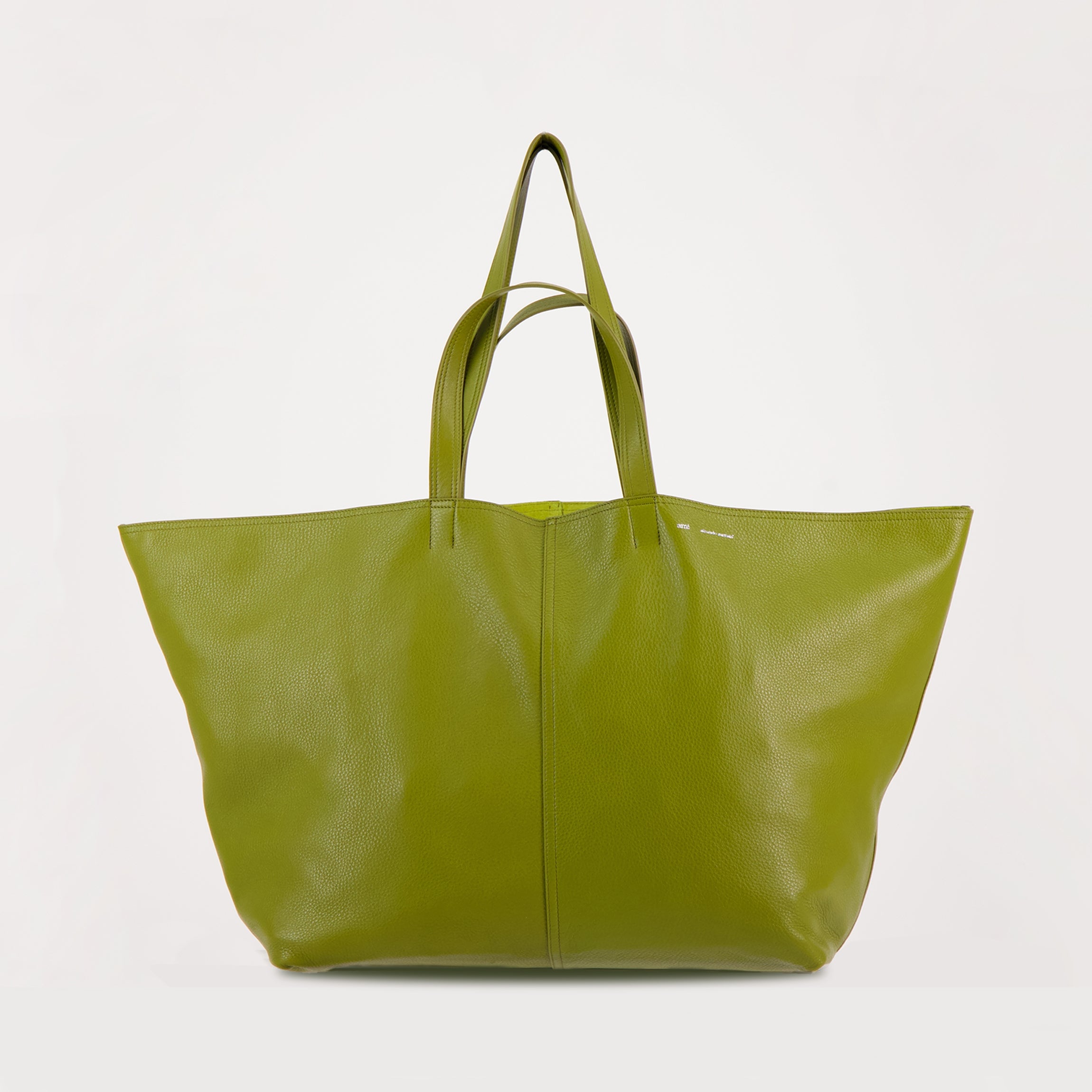 Tote bags Maxi tote bag Ami PARIS Green Unisex