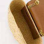 Sacs cabas Sac Manon mini Saint Laurent Beige Femme