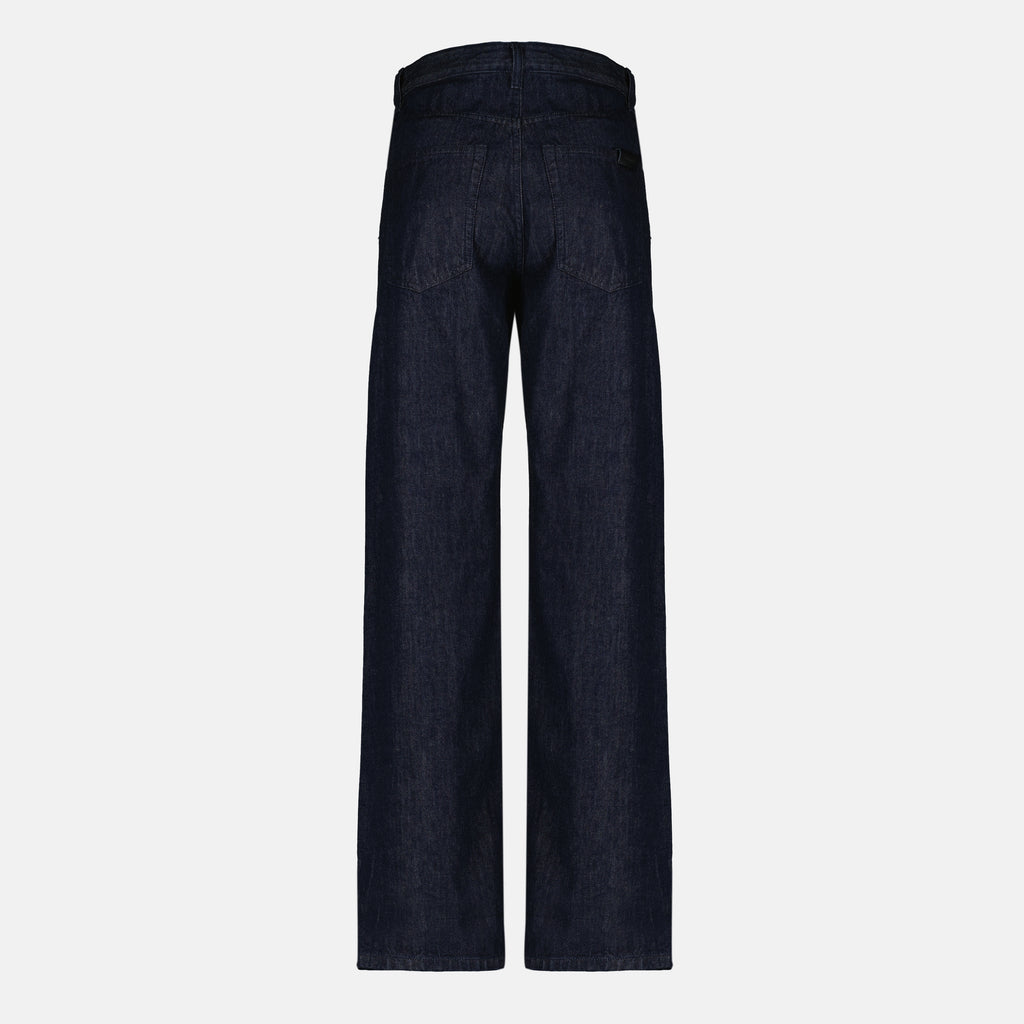Pantalons 青いデニムジーンズ Moncler Bleu Femme