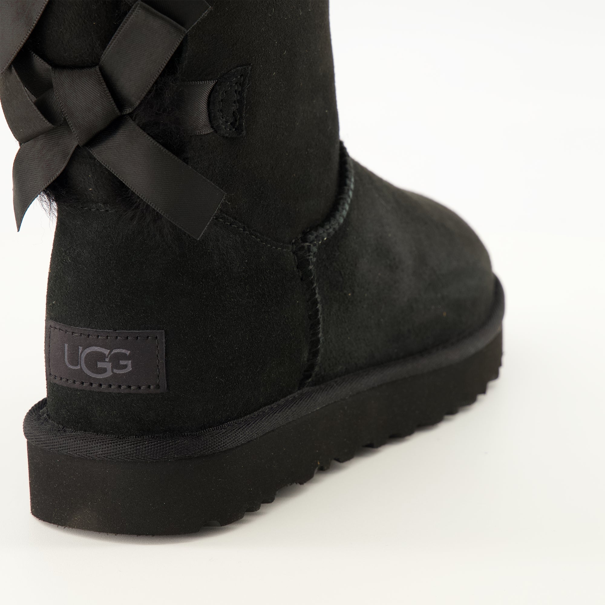Bottes 베일리 보우 II 블랙 부츠 Ugg Noir Femme