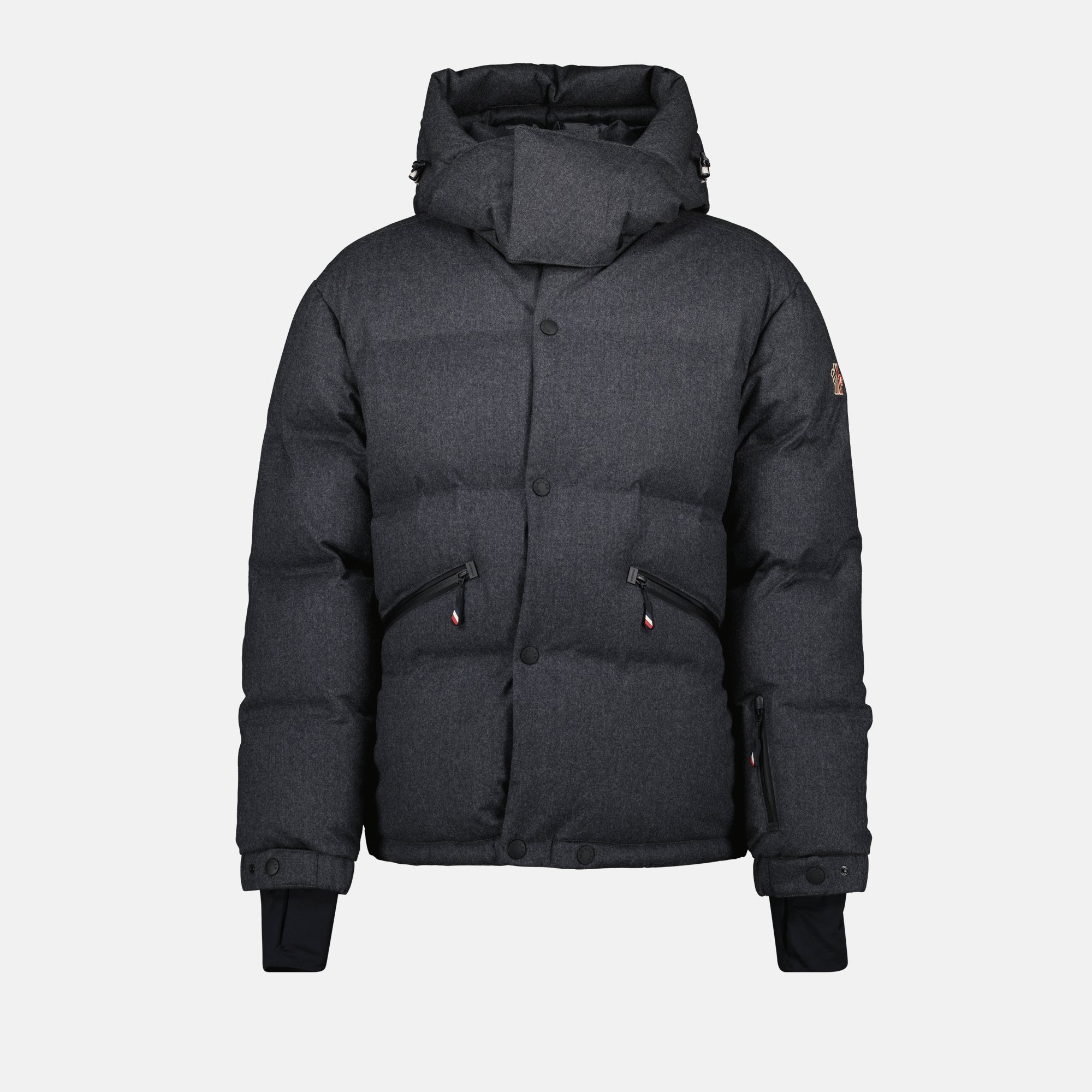 Mäntel Krun Daunenjacke Moncler Grenoble Grau Homme