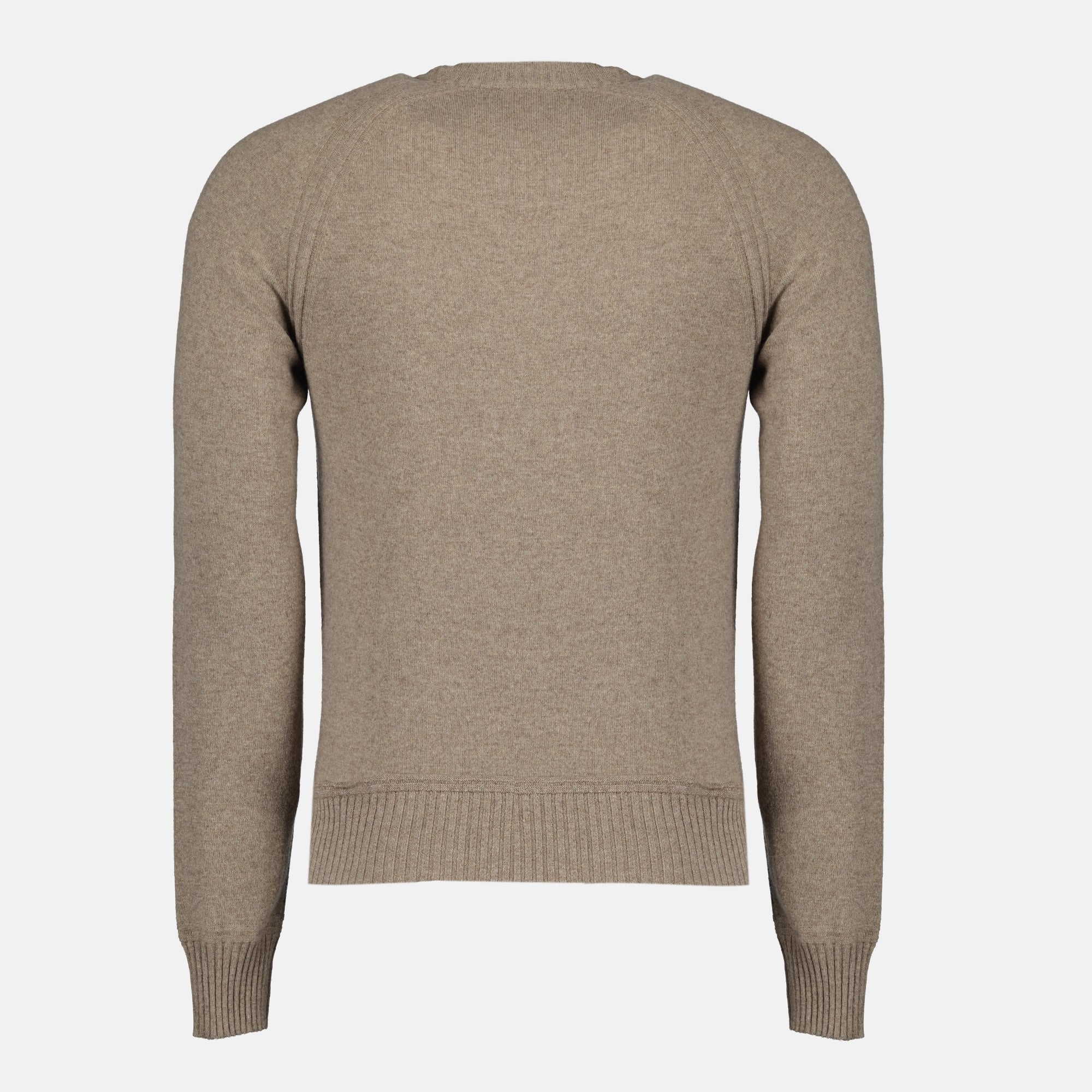 Image of the K-Way Sebas wool sweater for men - Fall-Winter 2025 - Back View