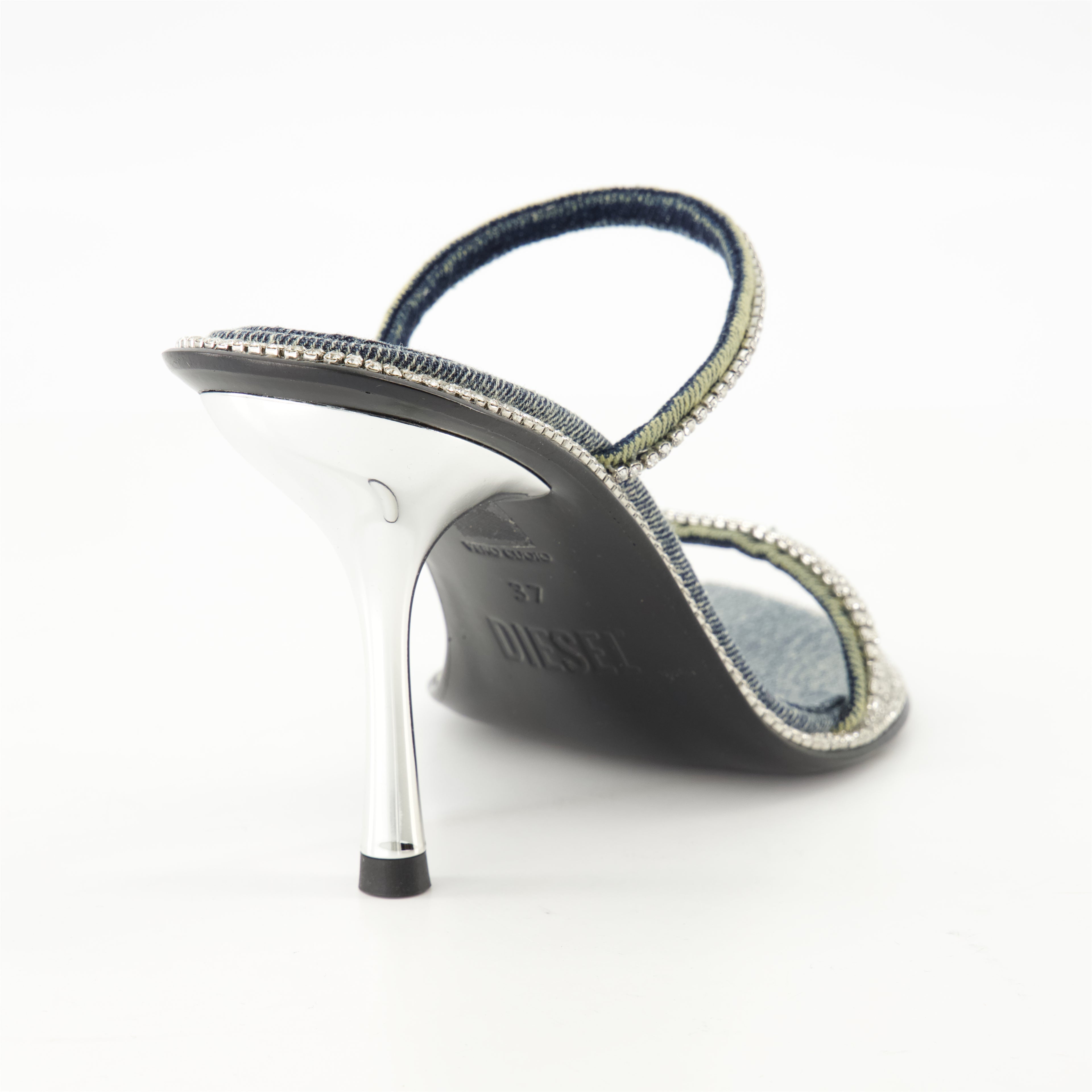 オープントゥシューズ D-havanna Sdl ハイヒールサンダル Diesel 青 Femme