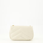 Image de l'article Sac Loulou mini blanc de la marque Saint Laurent pour Femme - Saison Printemps-Été 2026 - Vue de Dos