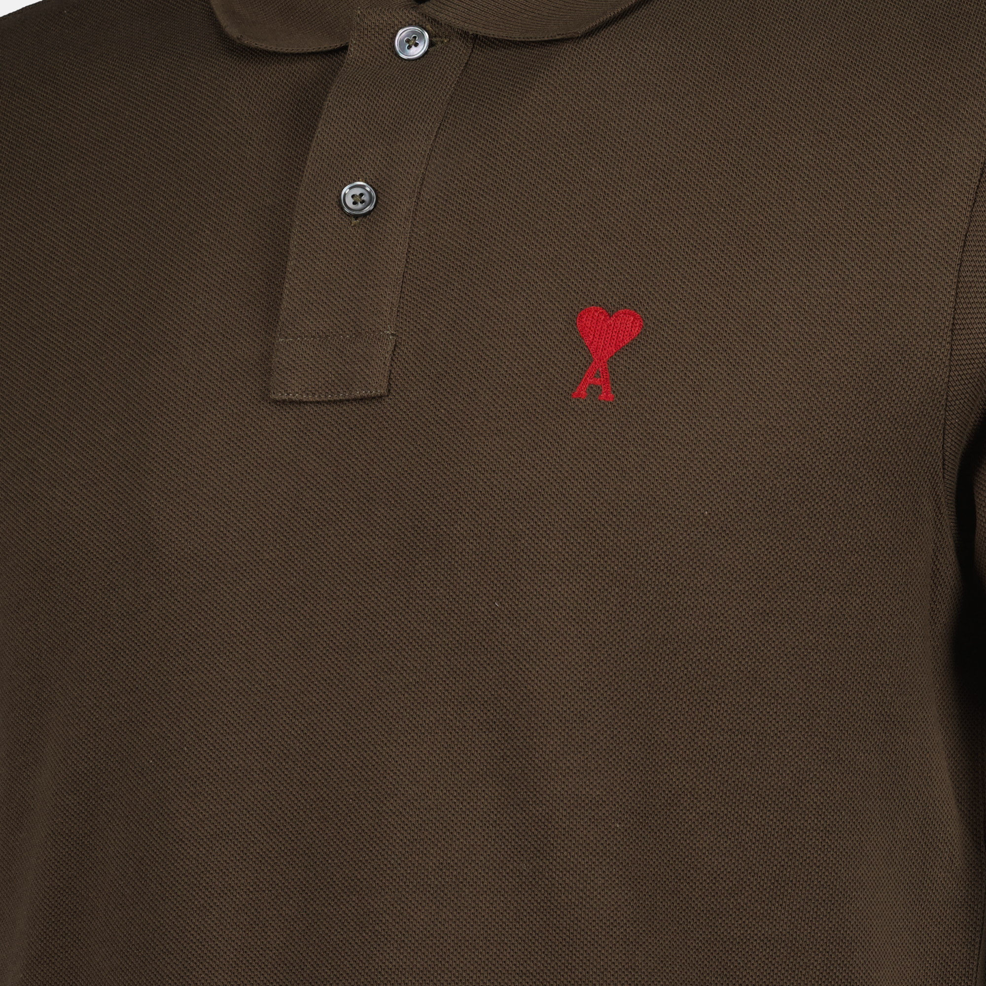 Polo shirts Ami de Coeur Polo Ami PARIS Brown Unisex