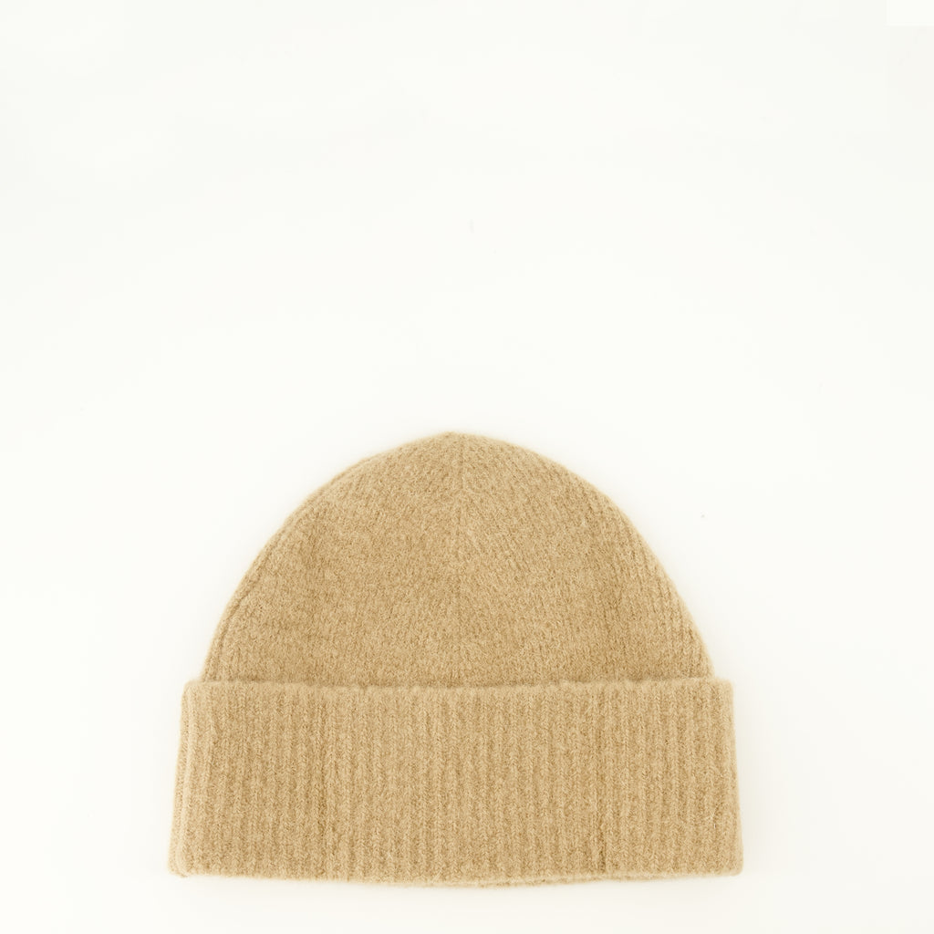 Chapeaux, casquettes et bonnets Gorro de Alpaca Beige Ami PARIS Beige Unisexe
