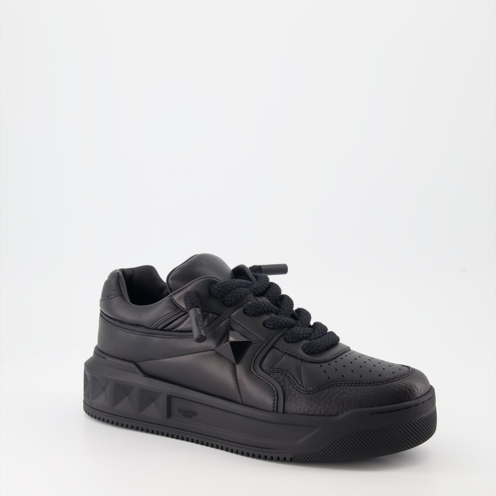 Sneaker Zapatillas One Stud Valentino Garavani Negro Homme