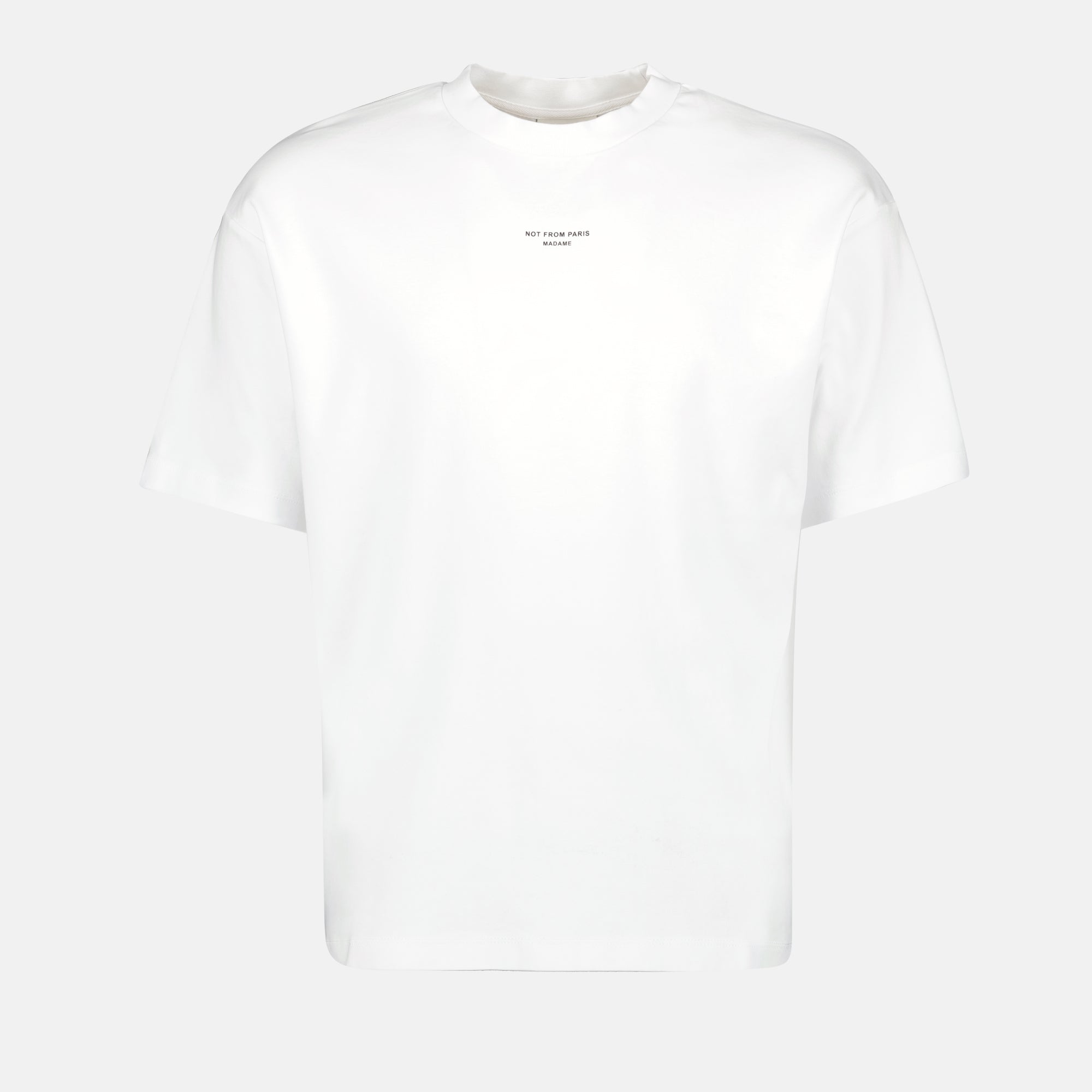 Camisetas Camiseta Slogan Clásica Blanca Drole De Monsieur Blanco Homme