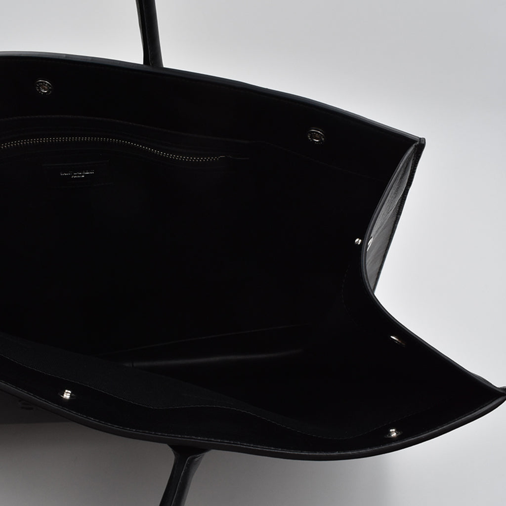 Tote bags Sac cabas Rive Gauche Saint Laurent Schwarz Homme