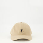 Imagen del gorro beige Ami de coeur de la marca Ami PARIS para Unisex - Temporada Primavera-Verano 2026 - Vista Frontal