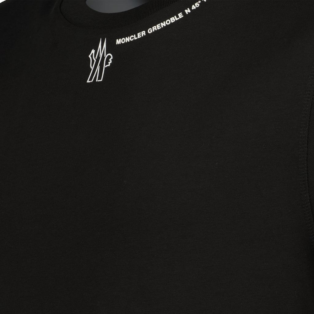 Camisetas T-shirt imprimé Moncler Grenoble Preto Homme