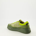 Baskets Baskets Fendi Force vertes Fendi Vert Homme