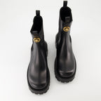 Bottines Bottines Chelsea Alia Versace Noir Femme