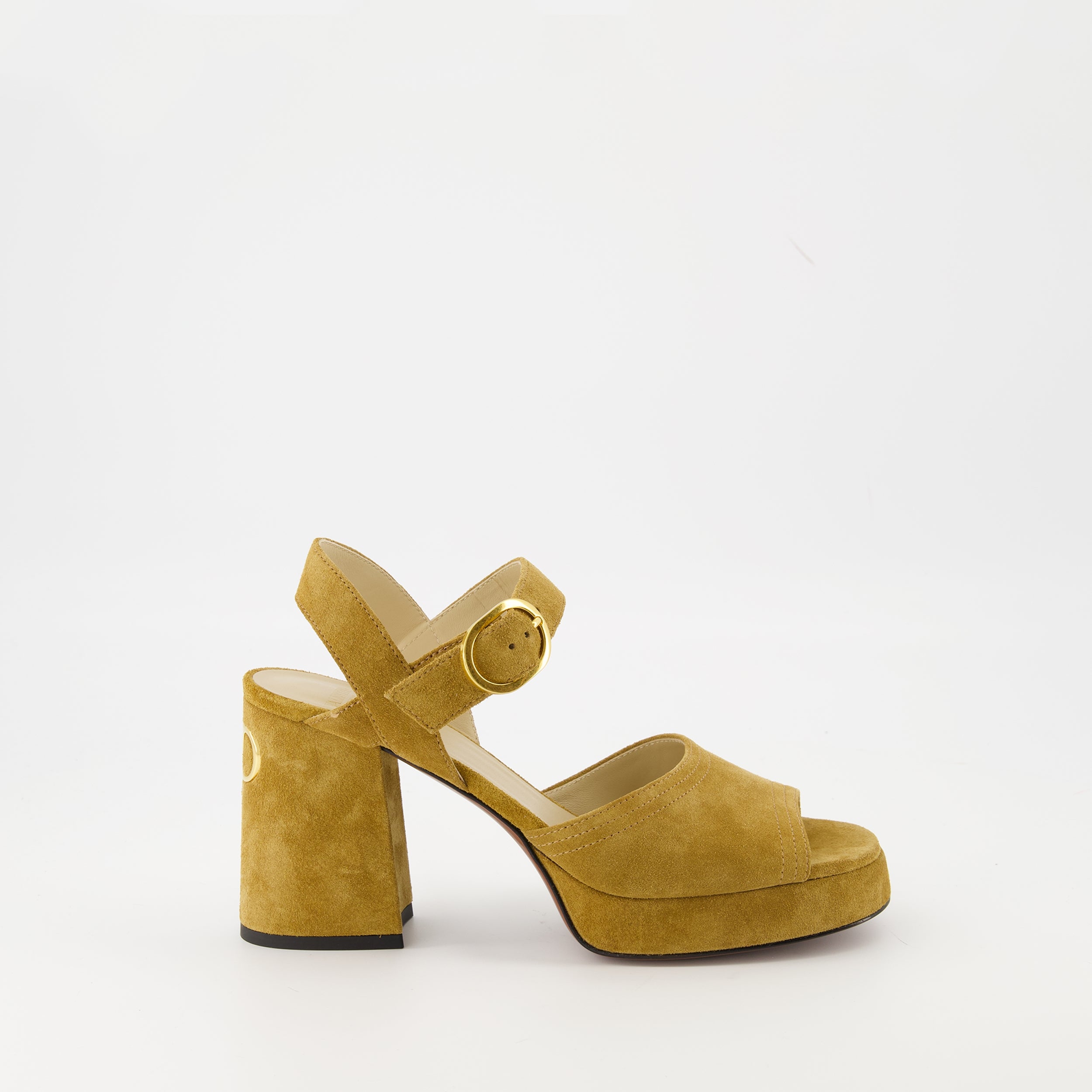 Chaussures ouvertes Sandales à talons Fawcette Valentino Garavani Marron Femme