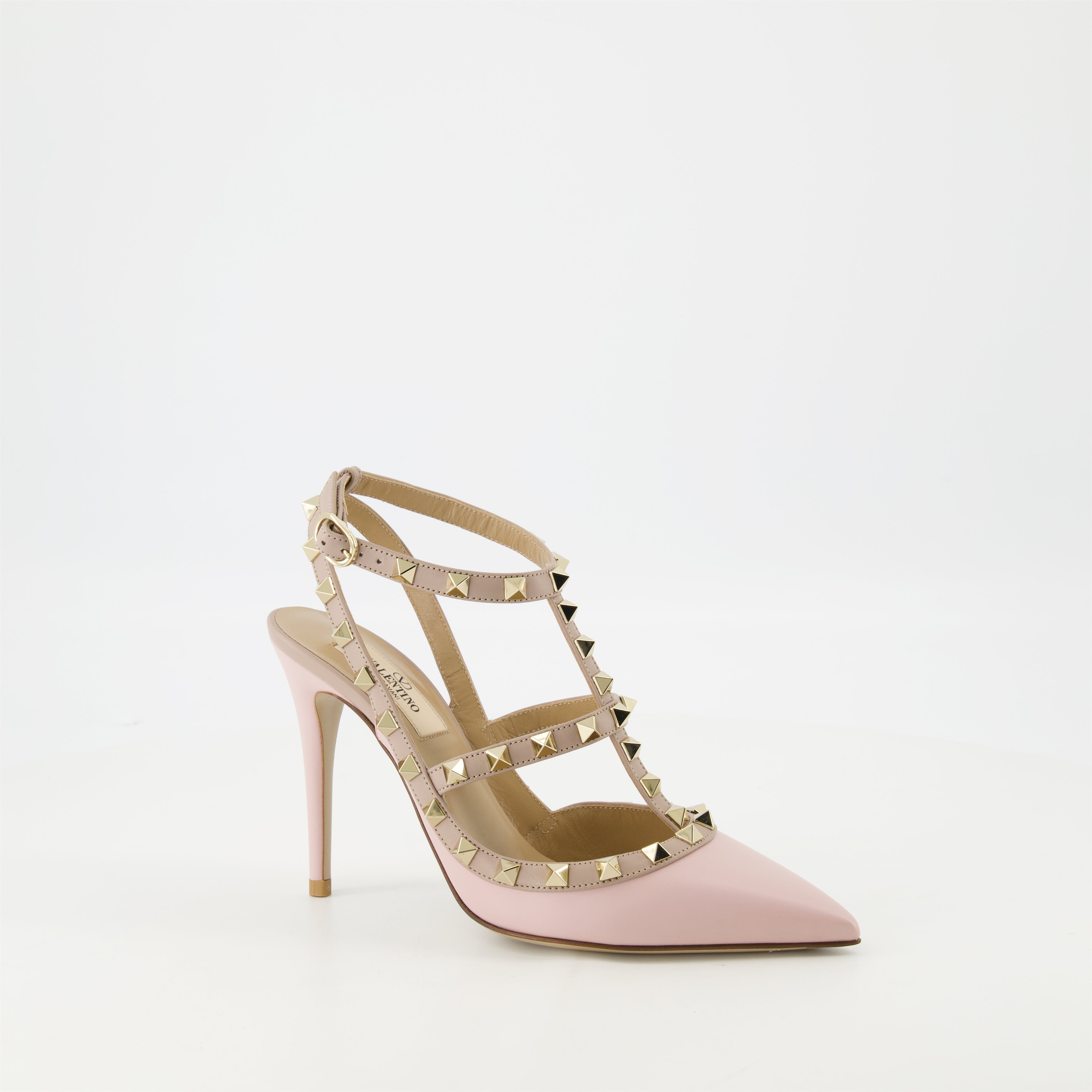 Heels Rockstud Heels Valentino Garavani Pink Femme