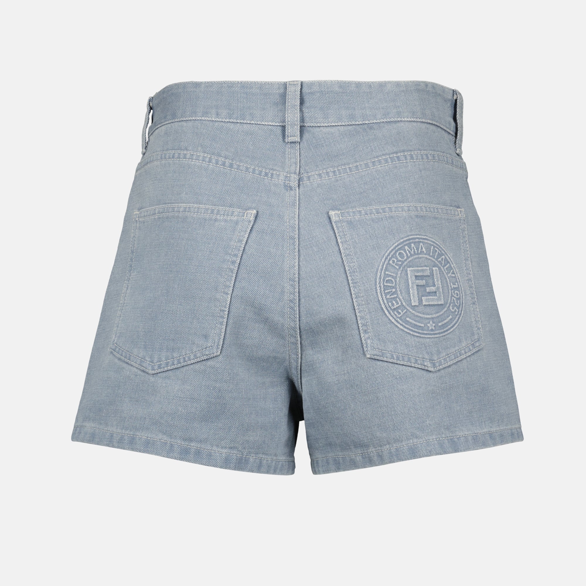Shorts Denim Shorts Fendi Blue Femme