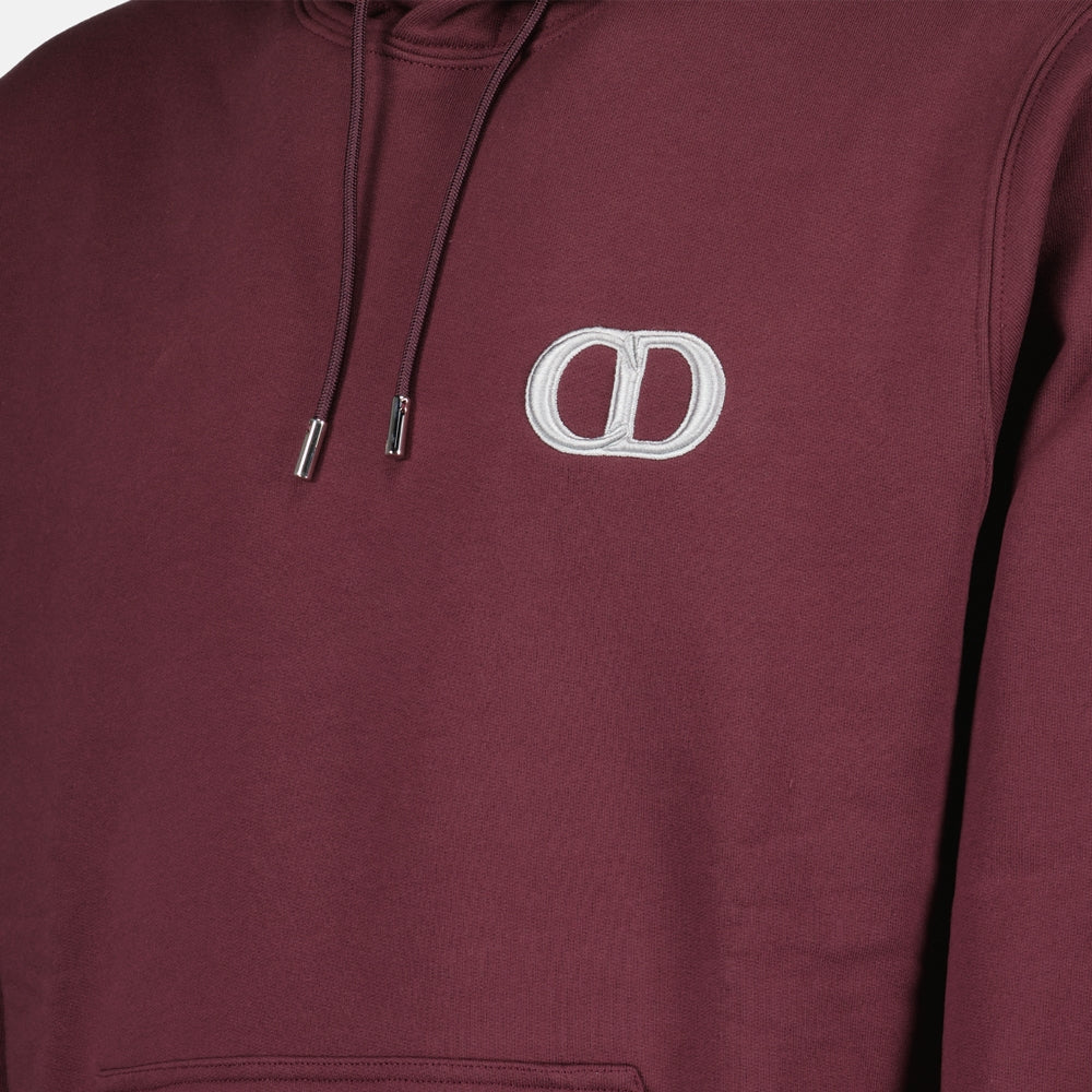 Sweatshirts CD Hoodie Dior Bordeaux Unisex