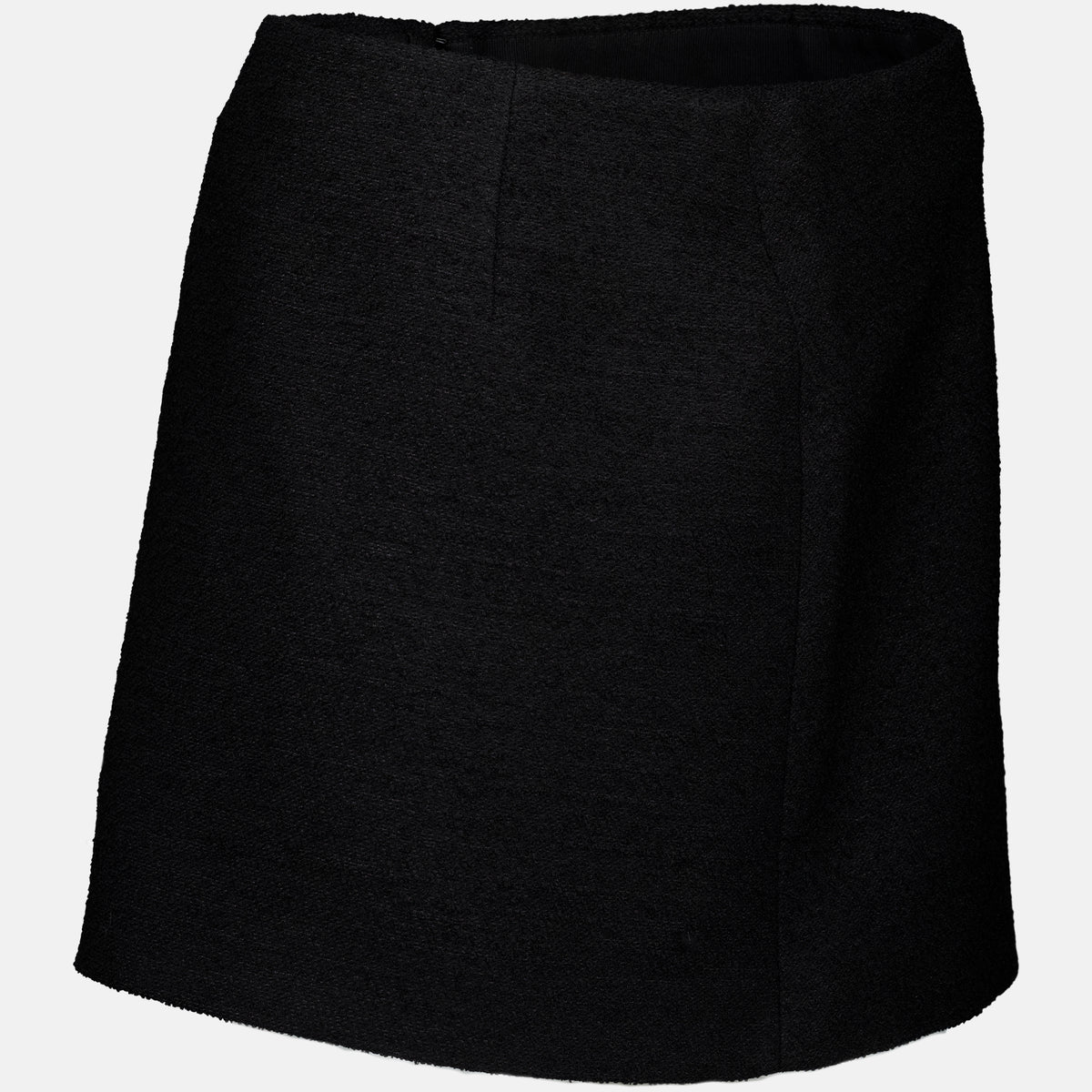 Jupes Schwarzer Woll-Minirock Fendi Noir Femme