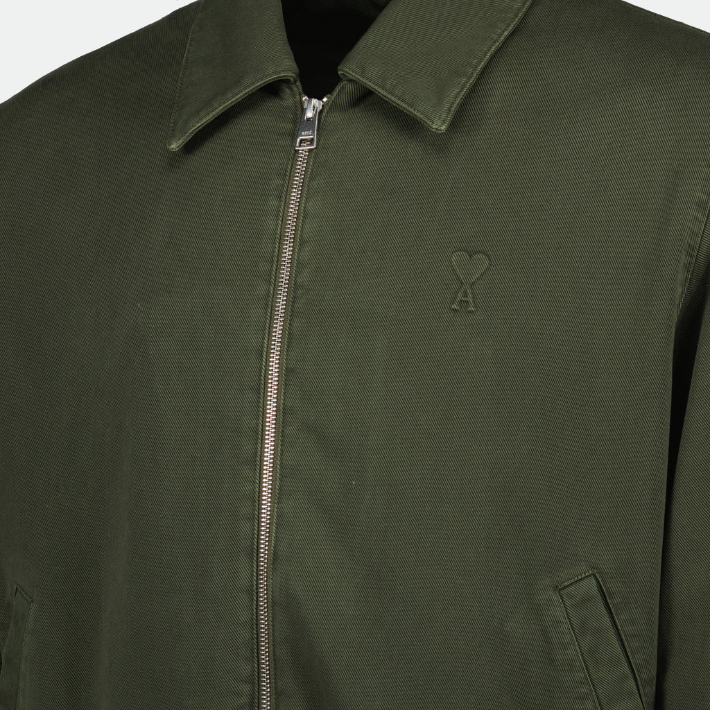 Jacken Zipped Bomber Ami de coeur Ami PARIS Khaki Homme