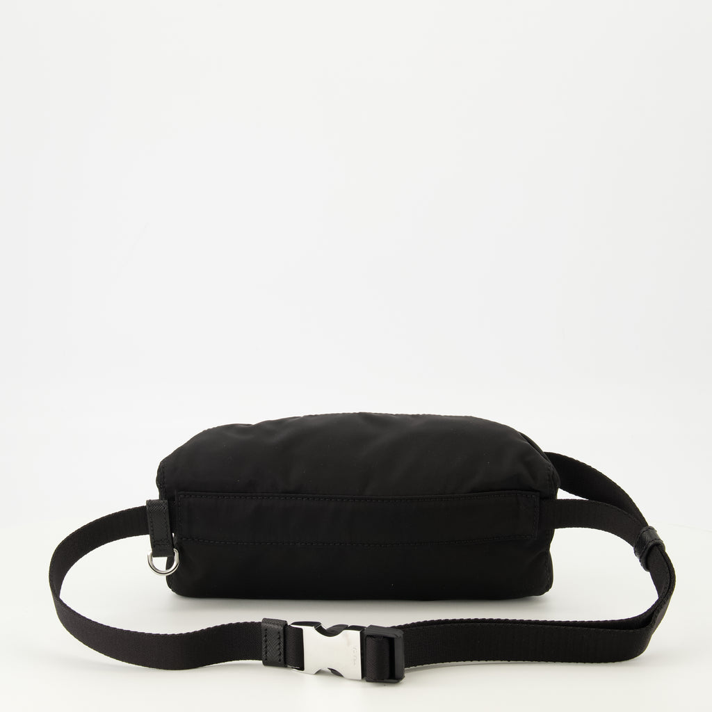 Sacs banane Sac banane en Re-nylon noir Prada Noir Homme