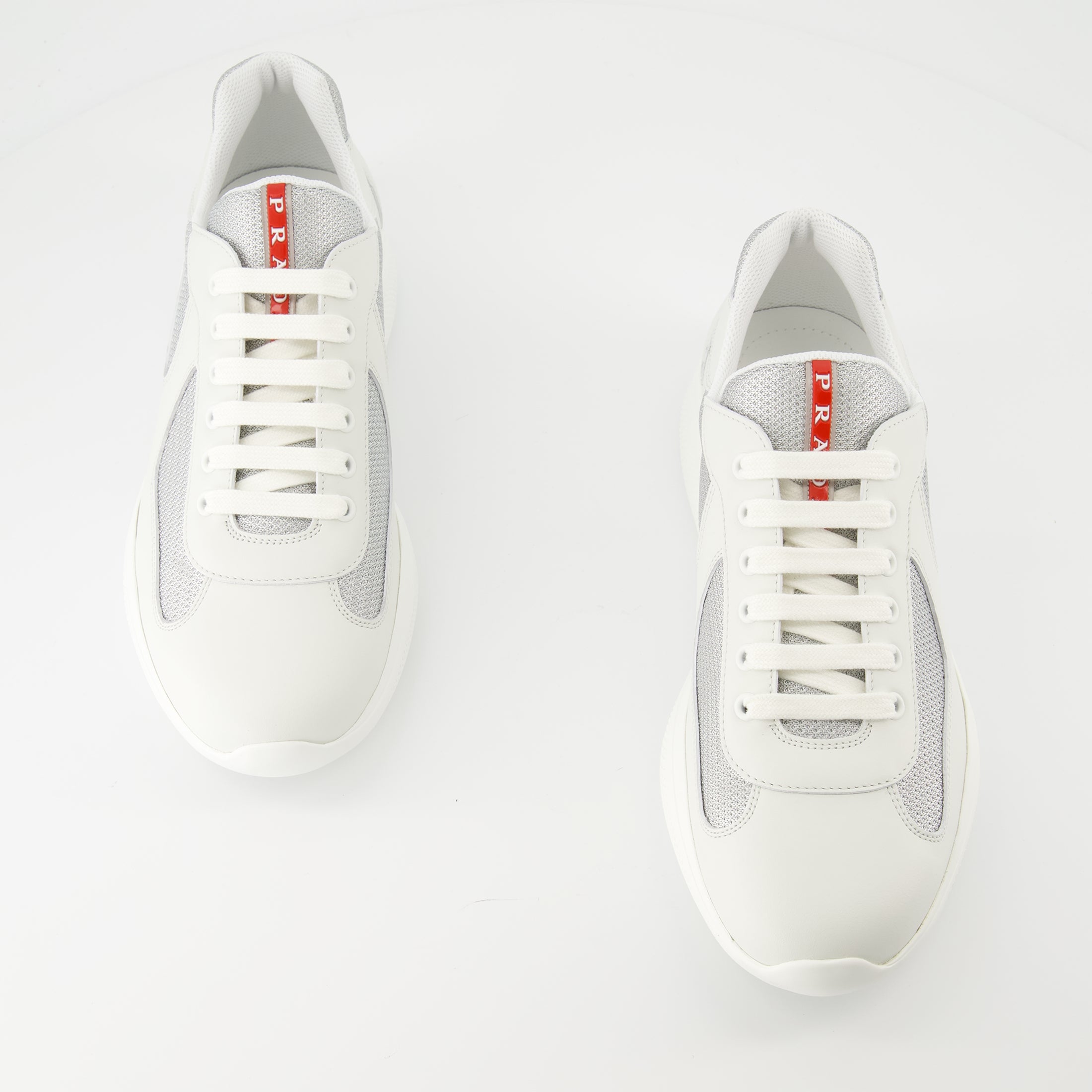 Baskets America's Cup Sneakers Prada Blanc Homme